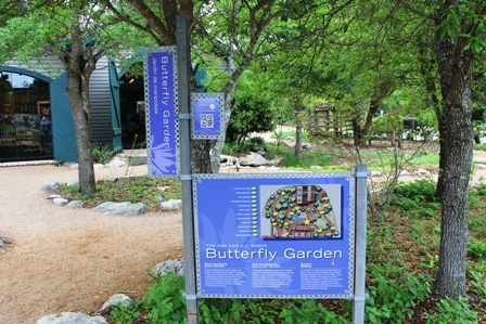 Butterfly Garden at the Lady Bird Johnson Wildflower Center in Austin, Texas